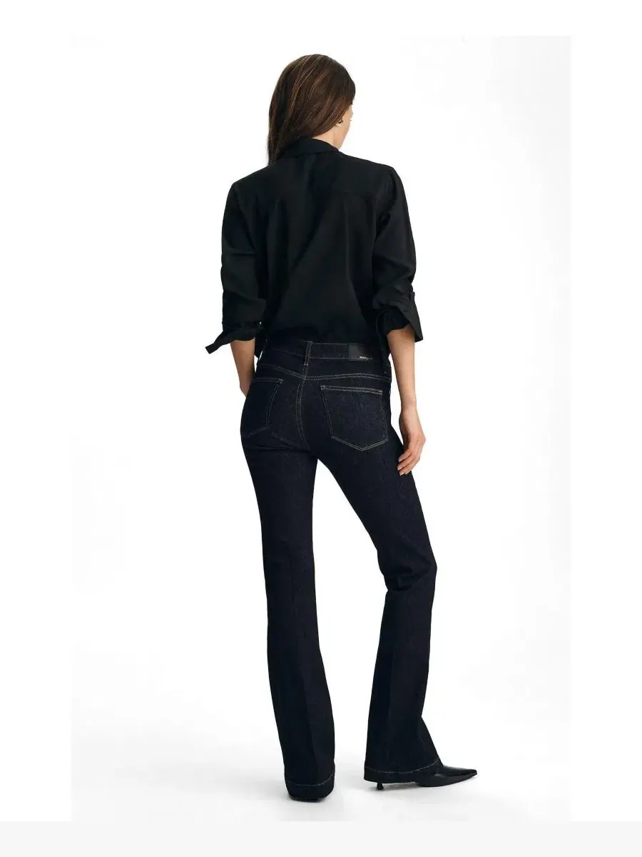 Джинсы с высокой посадкой Sydney Flare Mavi Jeans — изображение 3 из 5, синий