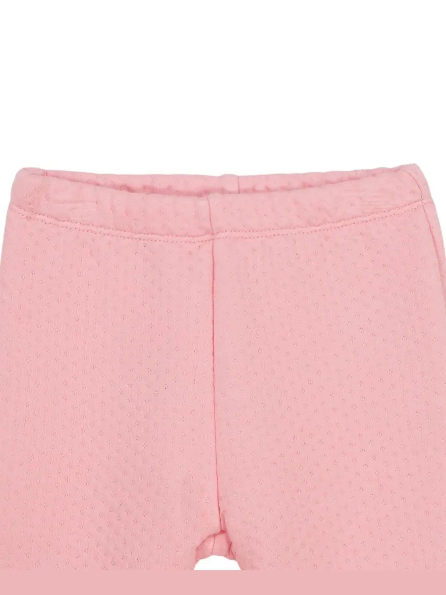 Комплект из 3 предметов: куртка с капюшоном, боди и брюки Calvin Klein — изображение 7 из 9, розовый/белый