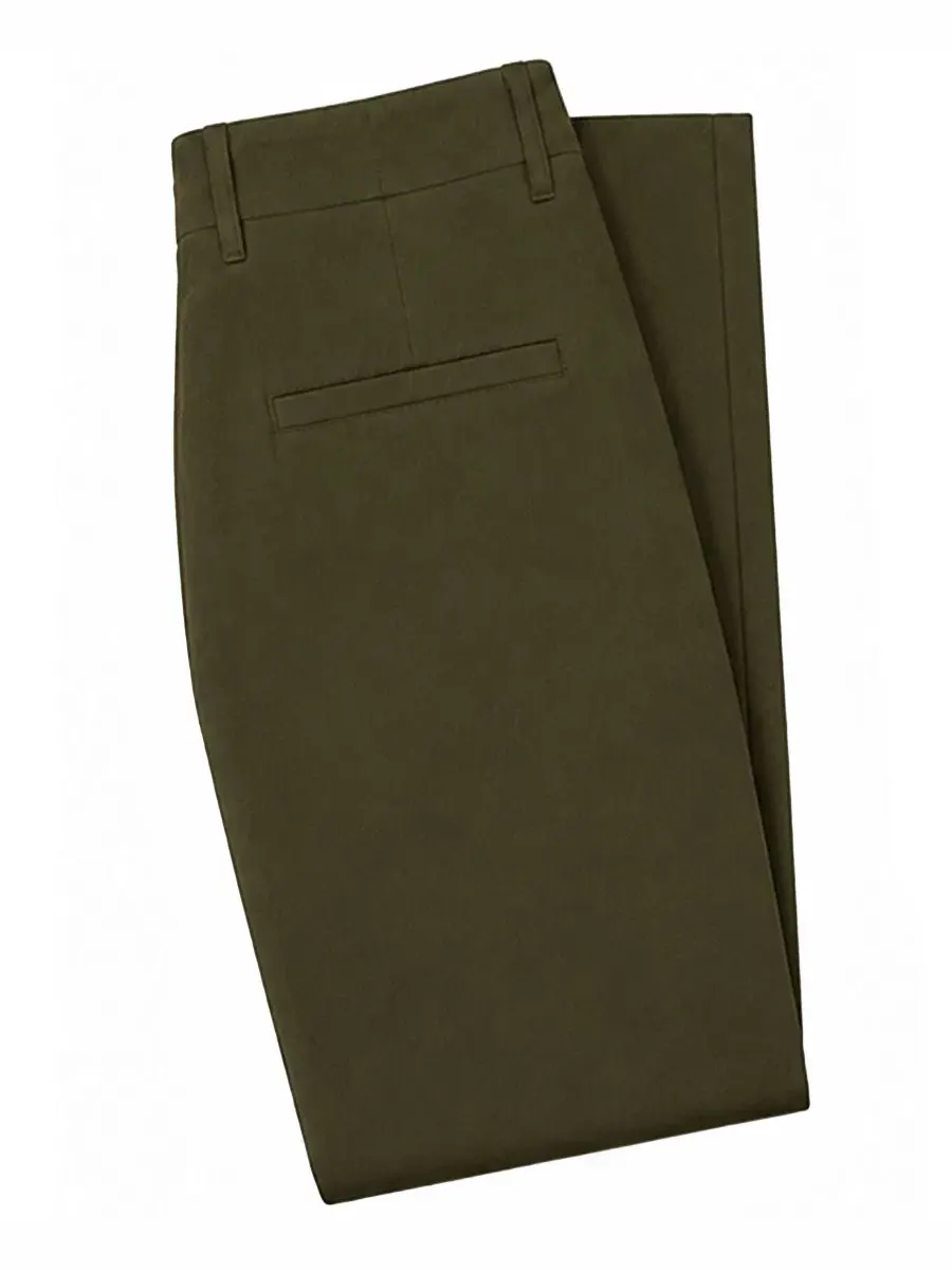 Брюки чинос slim fit, 3 предмета Blu Rock — изображение 4 из 4, оливковый