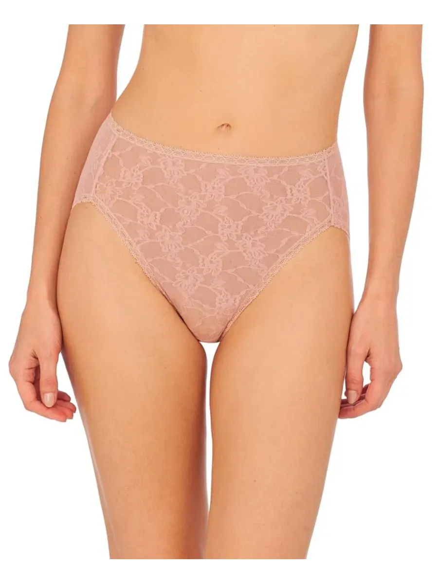 Трусы женские из кружева, комплект из 2 штук, Allure One Lace Natori — изображение 2 из 4, розовый бежевый
