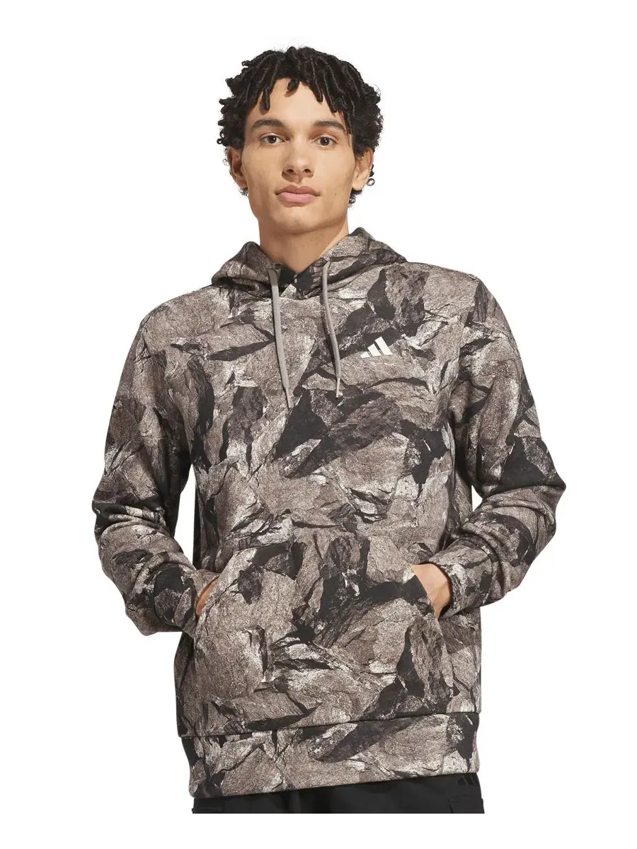 Худи с принтом Rock Camo adidas
