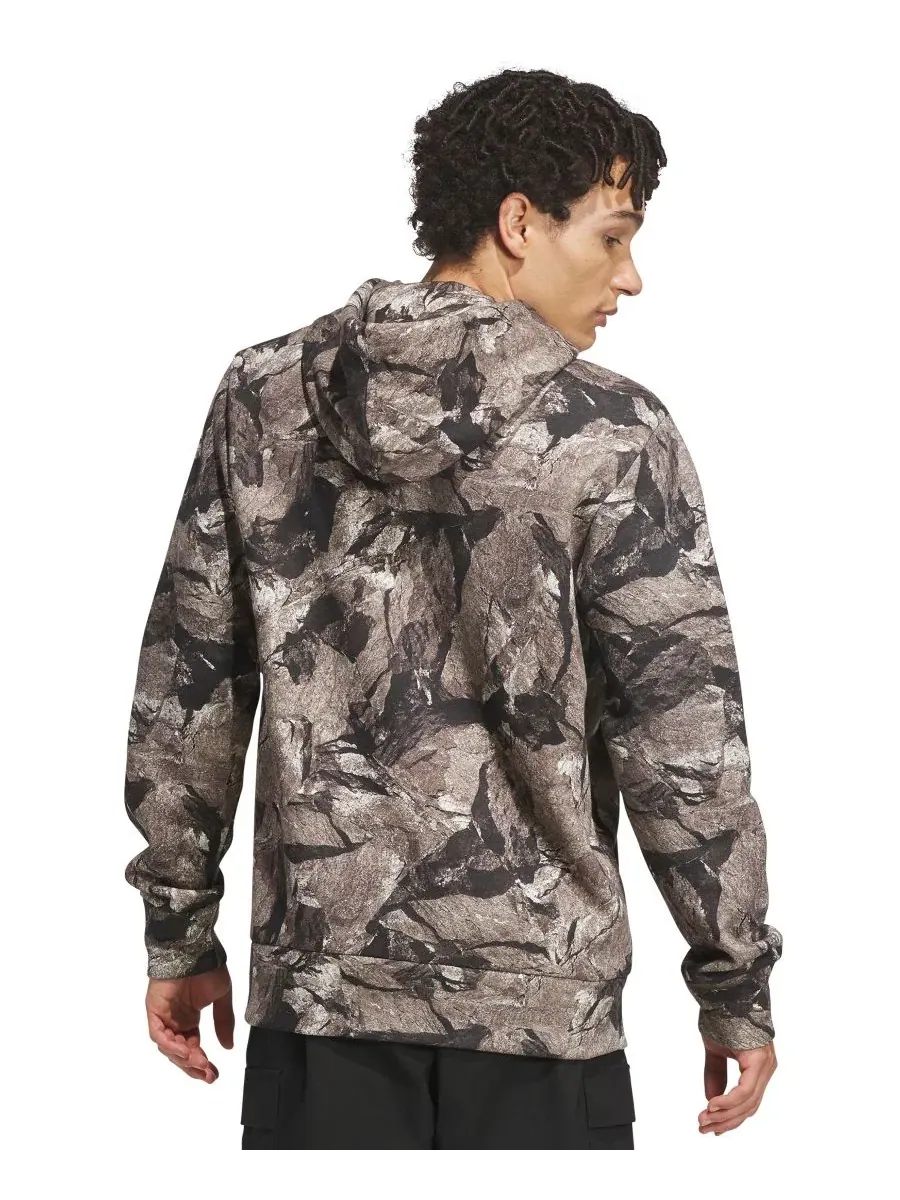 Худи с принтом Rock Camo adidas — изображение 3 из 3, серебристый
