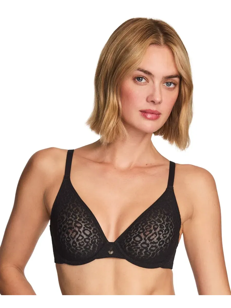 Бюстгальтер с мягкой чашкой и косточками High Bar Unlined Plunge Wacoal