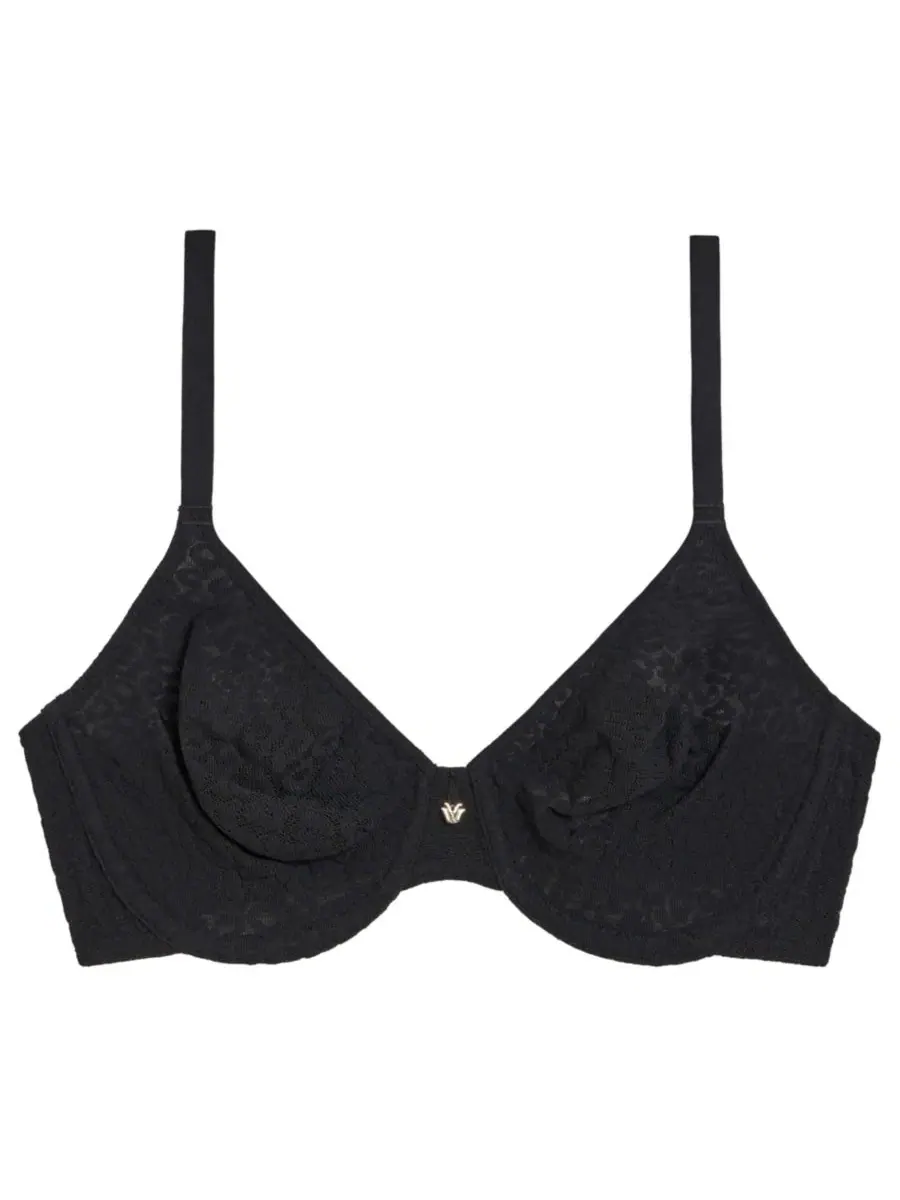 Бюстгальтер с мягкой чашкой и косточками High Bar Unlined Plunge Wacoal — изображение 6 из 8, черный