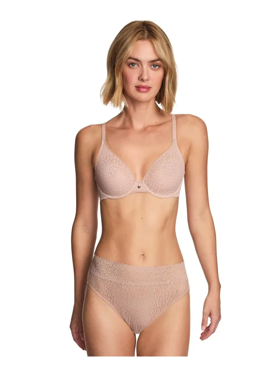 Бюстгальтер с мягкой чашкой и косточками High Bar Unlined Plunge Wacoal — изображение 2 из 6, робук