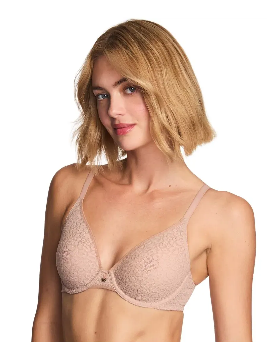 Бюстгальтер с мягкой чашкой и косточками High Bar Unlined Plunge Wacoal — изображение 3 из 6, робук