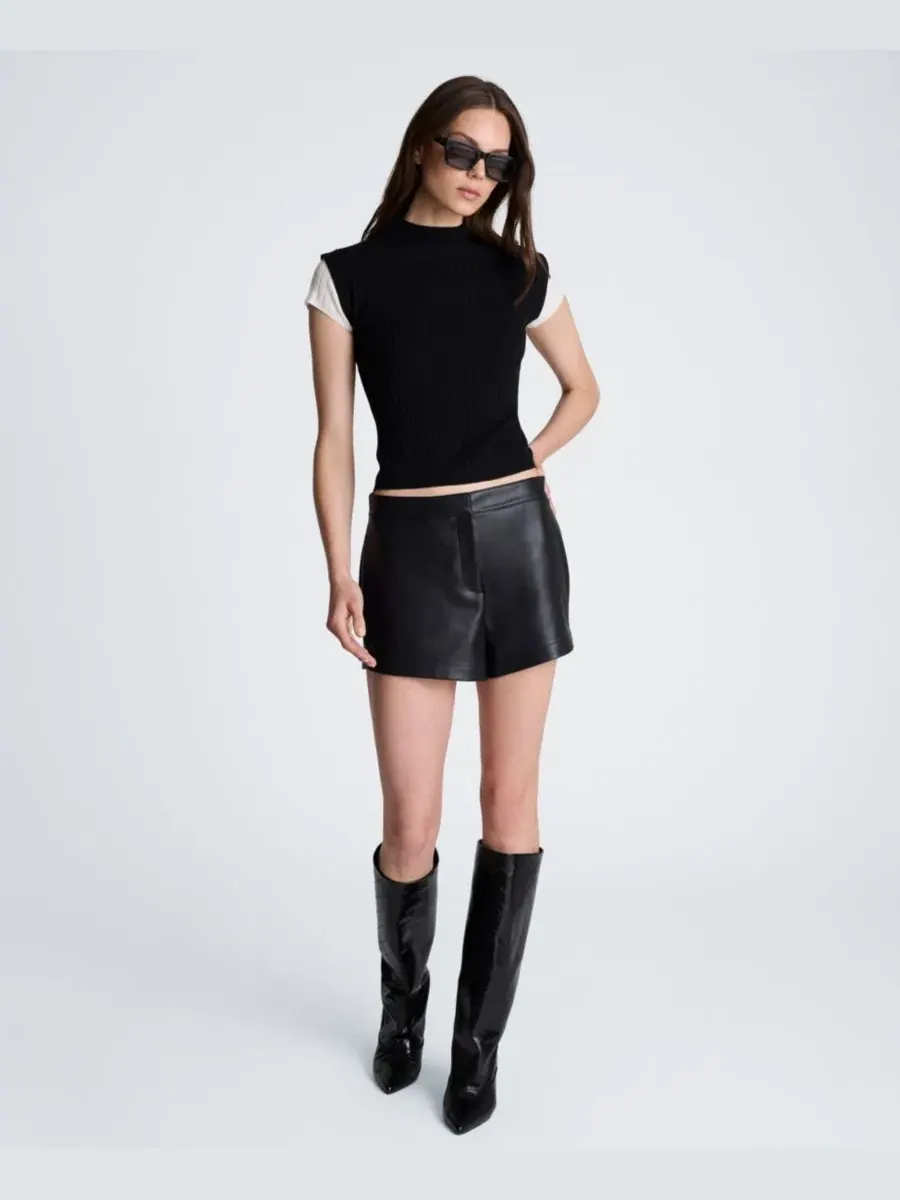 Шорты с застежкой на молнии Kenneth Cole — изображение 2 из 7, черный