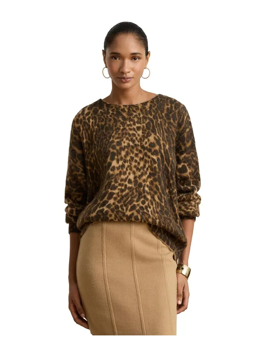 Свитер с принтом Ocelot Lauren Ralph Lauren