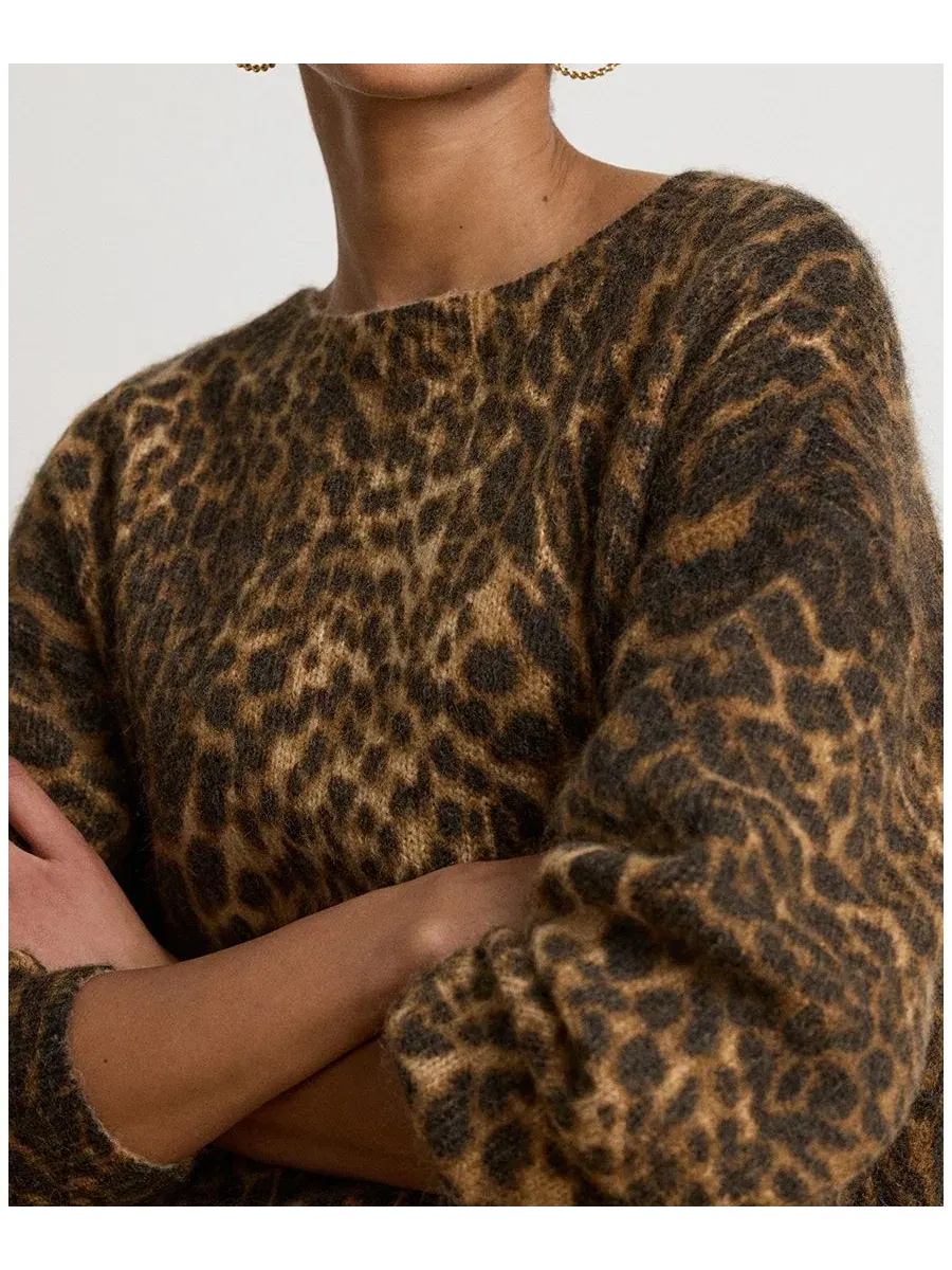 Свитер с принтом Ocelot Lauren Ralph Lauren — изображение 4 из 7, мульти