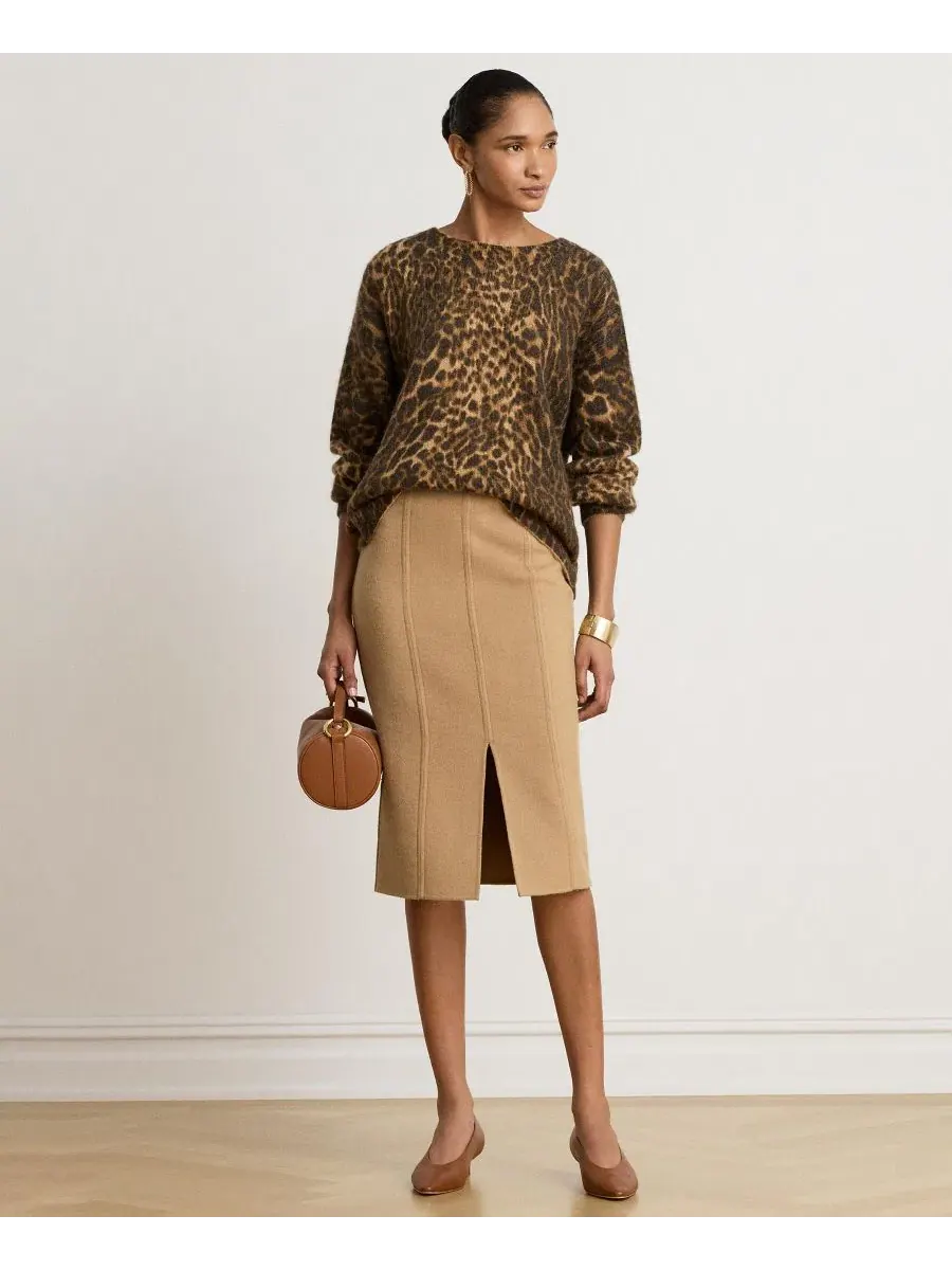 Свитер с принтом Ocelot Lauren Ralph Lauren — изображение 7 из 7, мульти