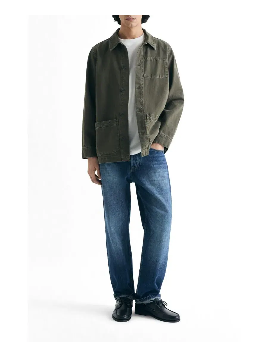Женская куртка рабочего стиля Murano Worker Khaki Scalpers — изображение 2 из 3, хаки