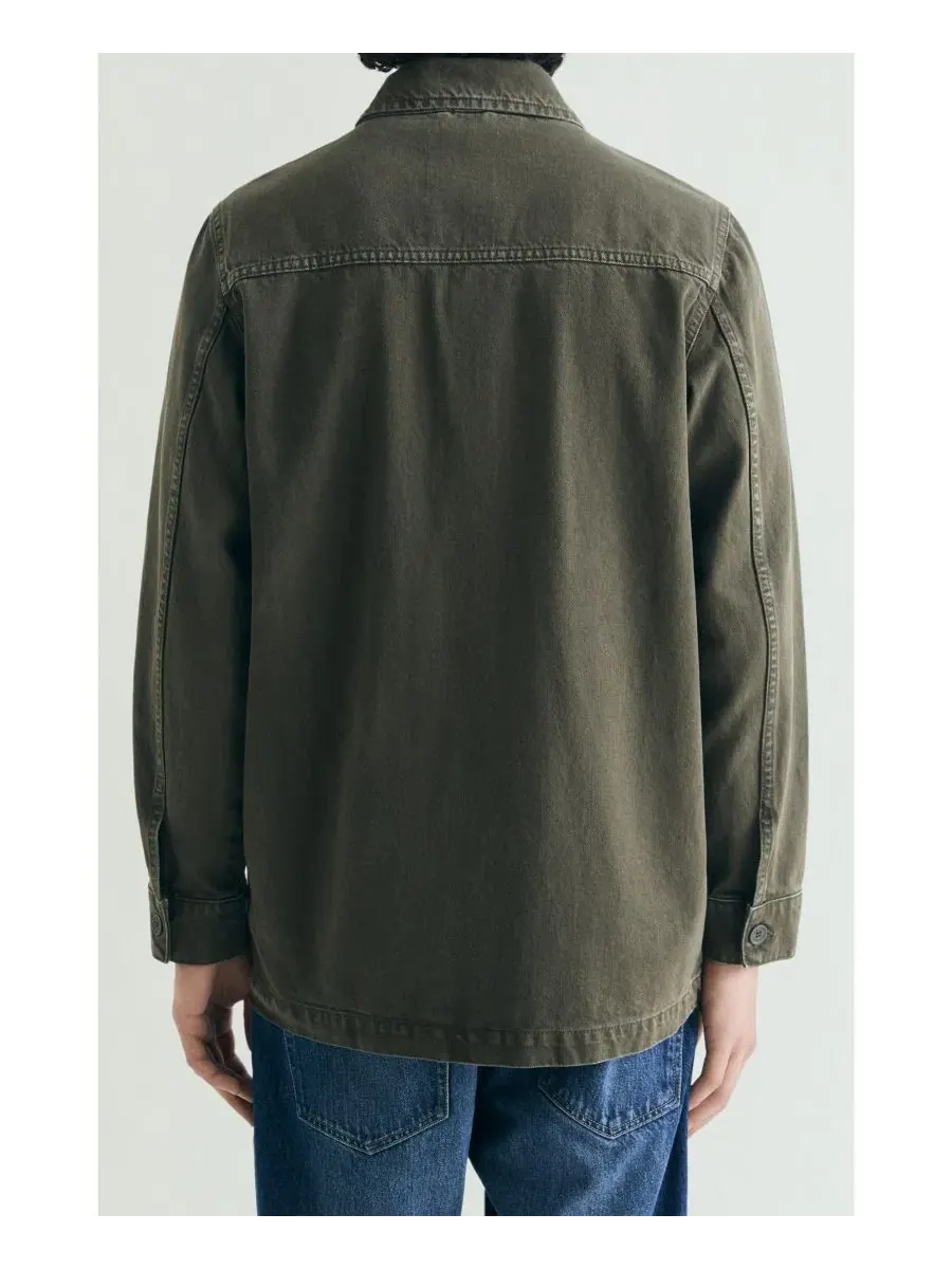Женская куртка рабочего стиля Murano Worker Khaki Scalpers — изображение 3 из 3, хаки