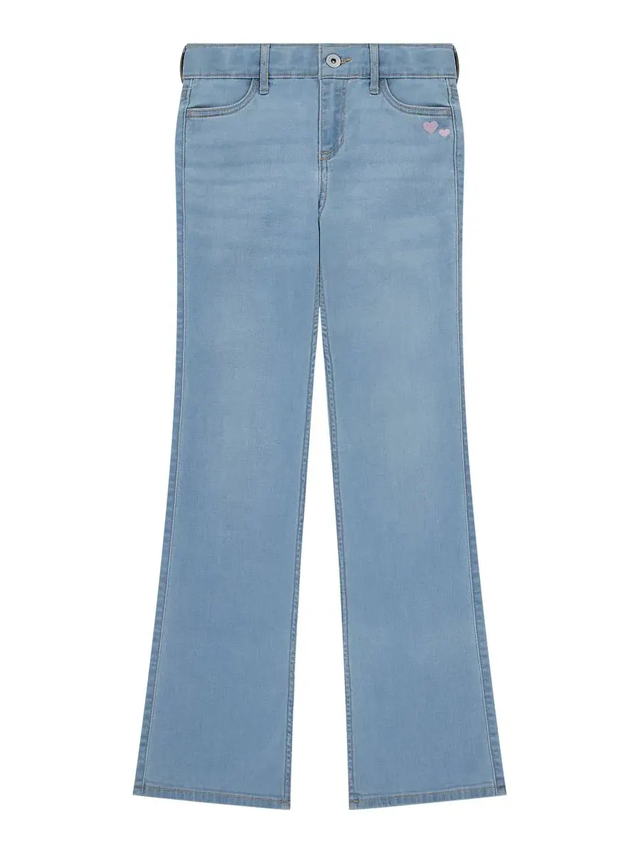Джинсы клеш с низкой посадкой Girls' 5-16 Low Rise Bootcut Jeans abercrombie kids