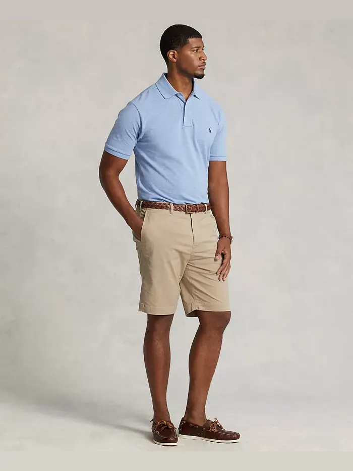 Мужские классические укороченные шорты чинос Big & Tall с эластичной тканью Polo Ralph Lauren — изображение 3 из 9