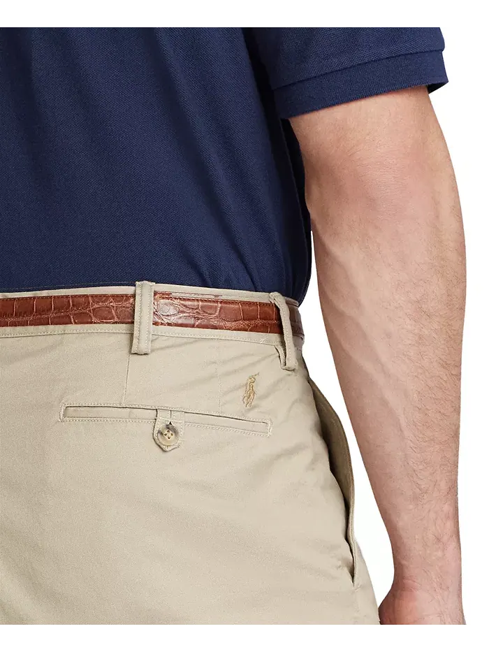 Мужские классические укороченные шорты чинос Big & Tall с эластичной тканью Polo Ralph Lauren — изображение 8 из 9