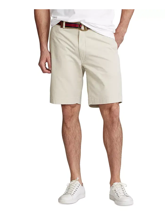 Мужские классические укороченные шорты чинос Big & Tall с эластичной тканью Polo Ralph Lauren