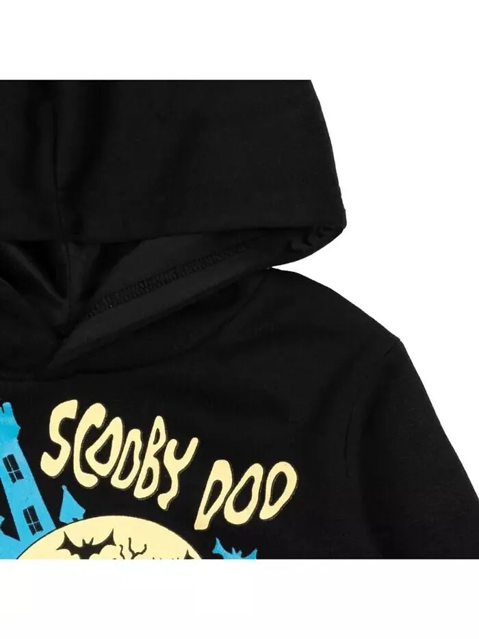 Шегги Велма Little Boys Scooby Doo [Размер Диапазон Описание1] Флисовая толстовка с капюшоном — изображение 3 из 9, черный