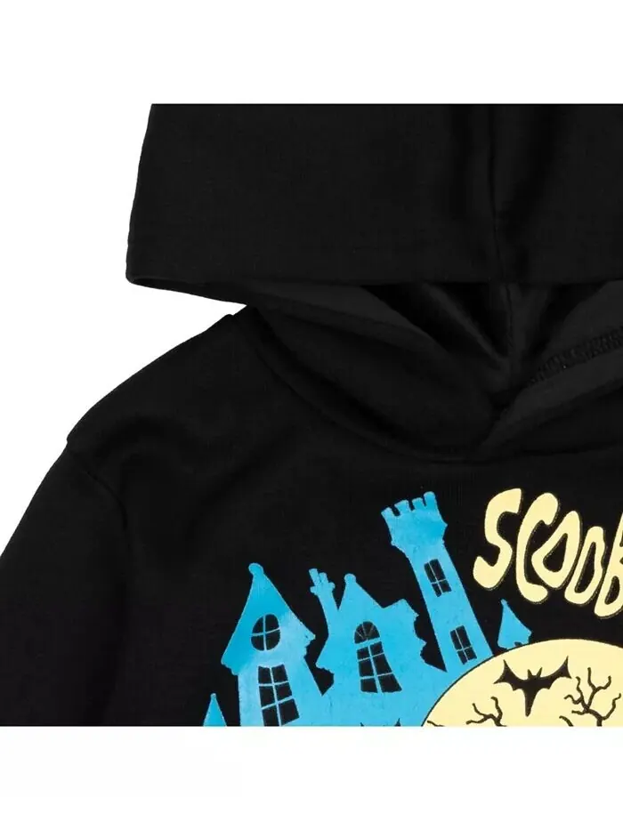 Шегги Велма Little Boys Scooby Doo [Размер Диапазон Описание1] Флисовая толстовка с капюшоном — изображение 4 из 9, черный