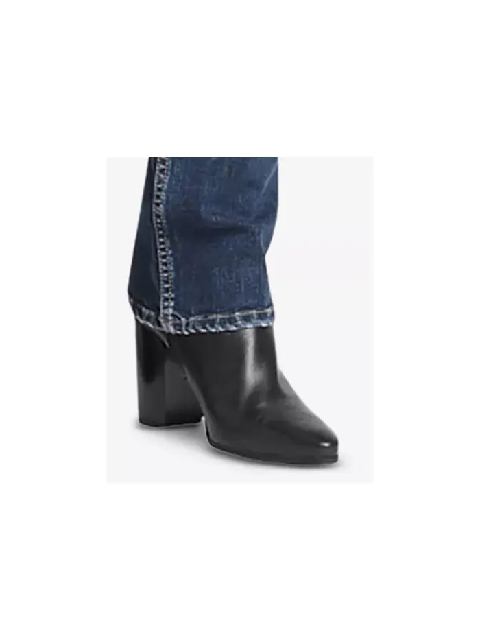 Джинсы Suki Mid Rise Stretchy Slim Bootcut Silver Jeans Co. — изображение 5 из 7, синий