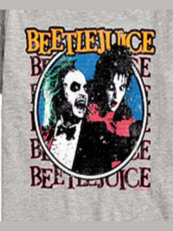 Футболка с принтом для мальчиков Big Boys Beetlejuice — изображение 3 из 3, серый