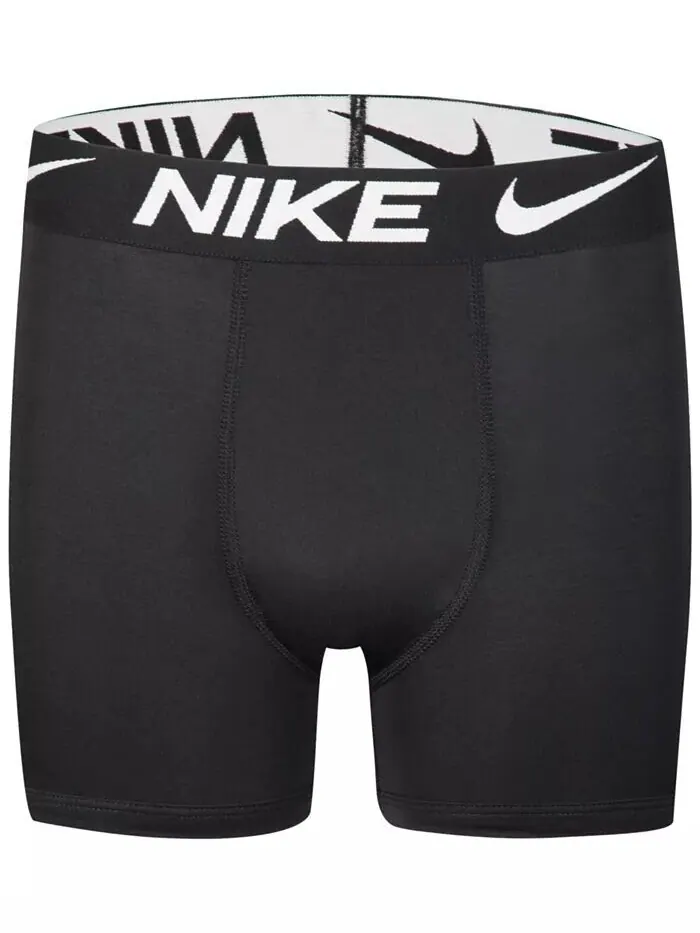 Большие мальчики 3 ПК. Трусы-боксеры Essential Dri-FIT Nike — изображение 3 из 6, черный