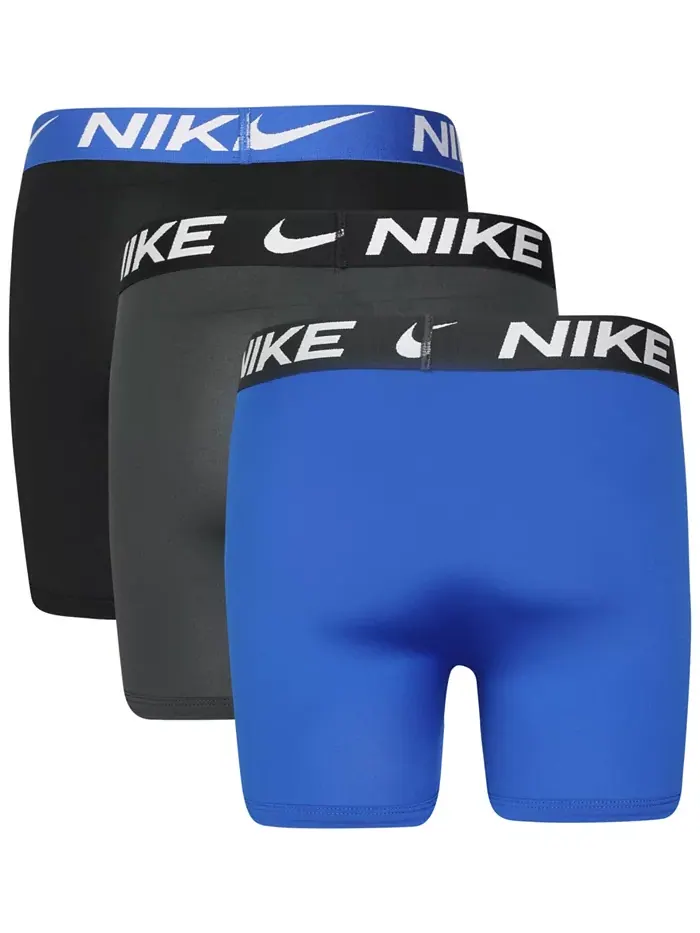 Большие мальчики 3 шт. Базовые боксеры Dri-FIT Nike — изображение 2 из 10, гейм роял