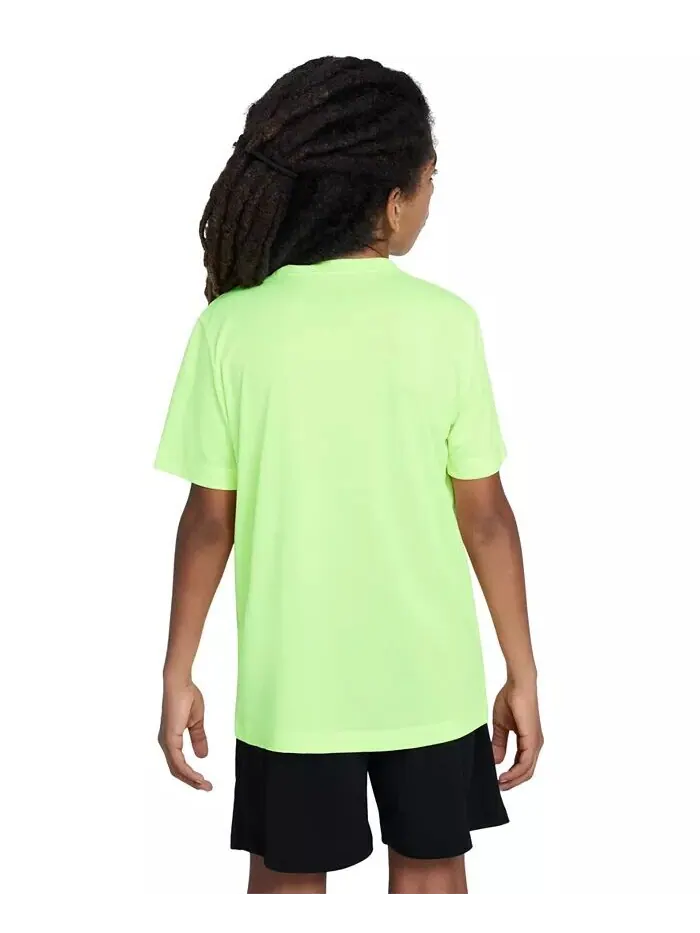 Футболка Dri-FIT с круглым вырезом Big Kids' Legend с логотипом-галочкой Nike — изображение 2 из 7, черный