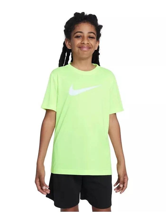 Футболка Dri-FIT с круглым вырезом Big Kids' Legend с логотипом-галочкой Nike