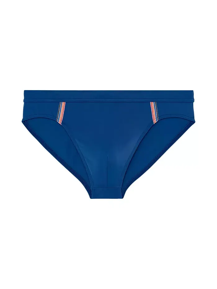 Мужские плавки Nautical Cup Swim Mini Briefs HOM USA — изображение 2 из 5, темно-синий