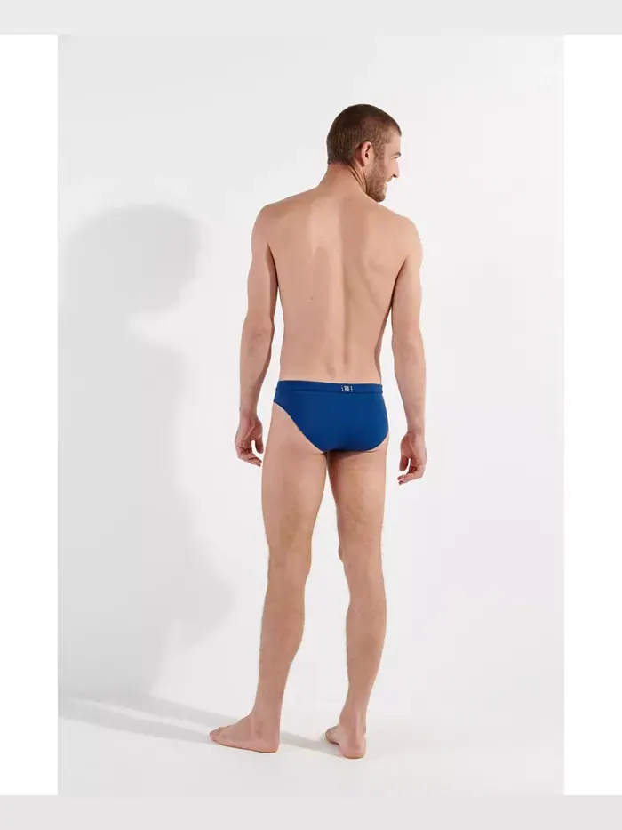 Мужские плавки Nautical Cup Swim Mini Briefs HOM USA — изображение 3 из 5, темно-синий