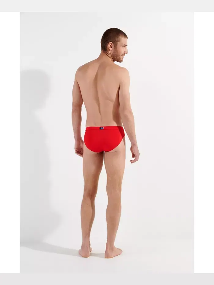 Мужские плавки Nautical Cup Swim Mini Briefs HOM USA — изображение 2 из 5, красный