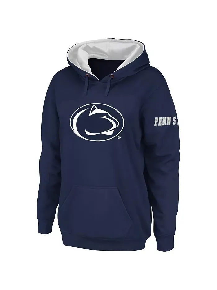 Женская толстовка с капюшоном с большим логотипом Penn State Nittany Lions