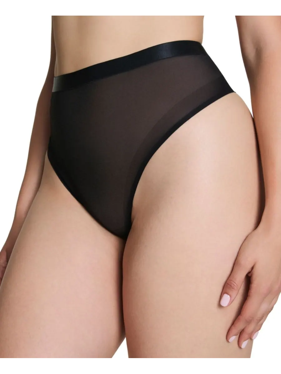Женские полупрозрачные корректирующие трусики-стринги 10574R SPANX