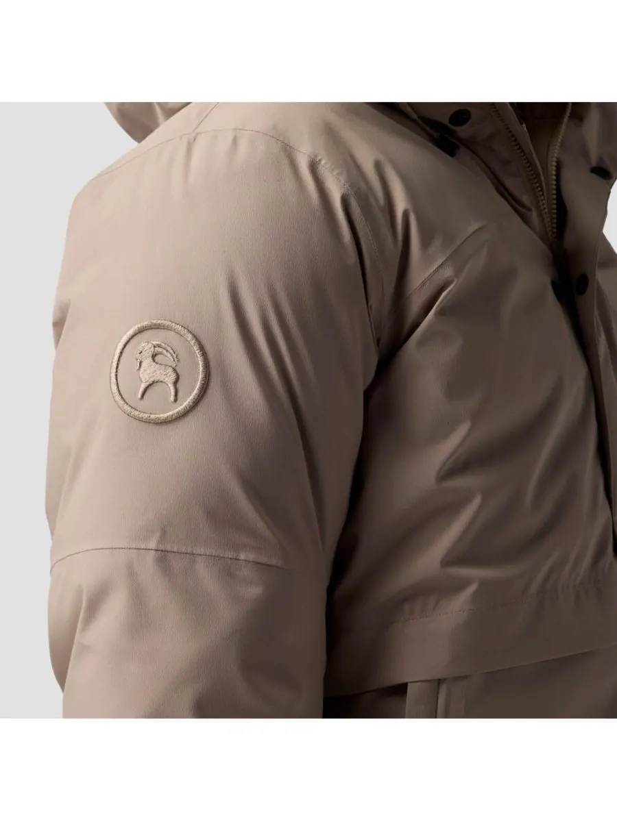 Мужская пуховая куртка Backcountry ALLIED Down Après Jacket Пуховые куртки Backcountry — изображение 2 из 8, серый