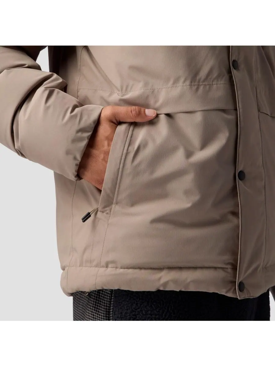 Мужская пуховая куртка Backcountry ALLIED Down Après Jacket Пуховые куртки Backcountry — изображение 4 из 8, серый