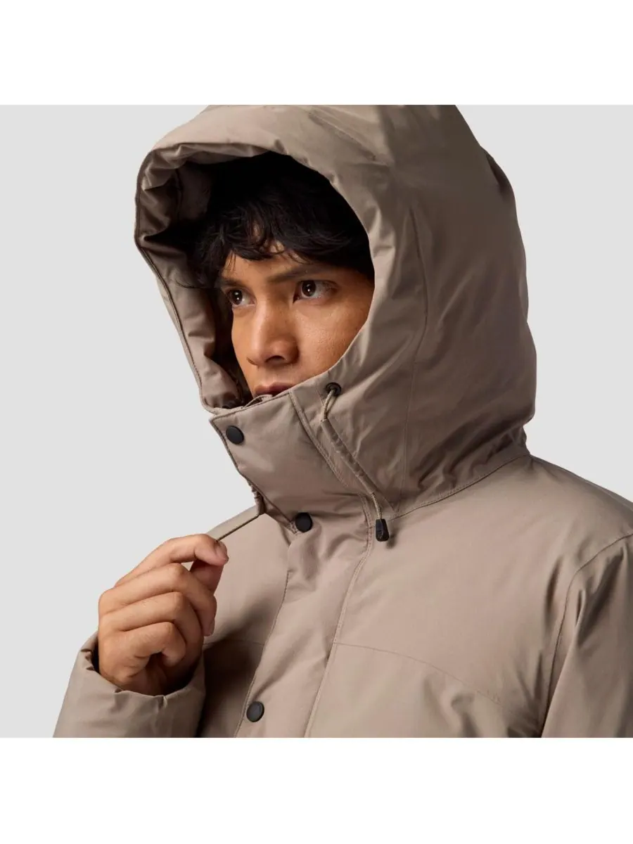 Мужская пуховая куртка Backcountry ALLIED Down Après Jacket Пуховые куртки Backcountry — изображение 6 из 8, серый