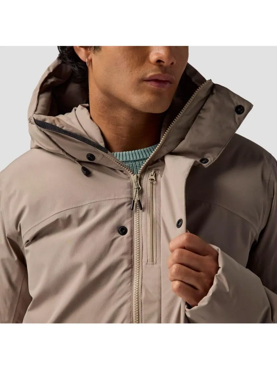 Мужская пуховая куртка Backcountry ALLIED Down Après Jacket Пуховые куртки Backcountry — изображение 8 из 8, серый