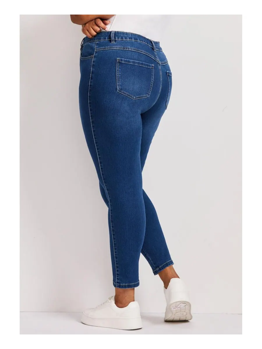 Женские узкие джинсы Butter Denim AVENUE — изображение 2 из 3, синий
