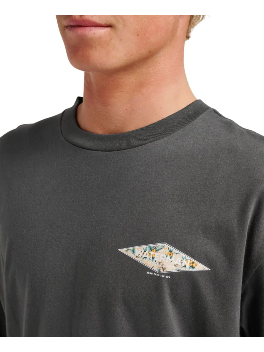 Мужская футболка Quiksilver Comfort Fit Quiksilver Waterman, Hot sauce — изображение 7 из 7