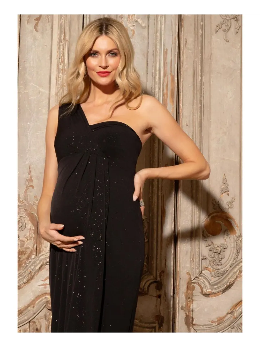 Длинное платье для беременных "Галактика" Tiffany Rose Maternity — изображение 8 из 8, ночное небо