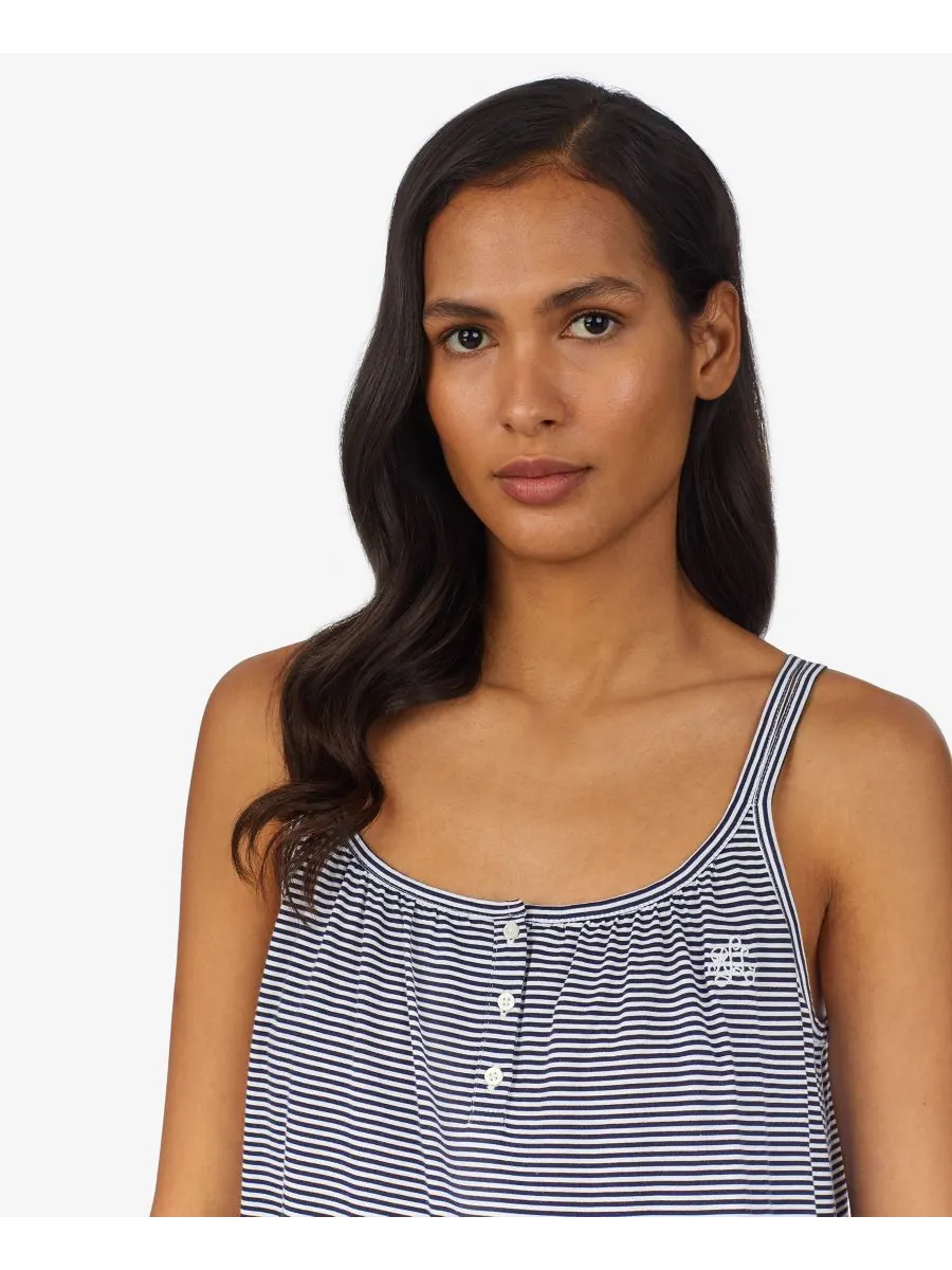Хлопковая трикотажная ночная рубашка с двумя бретелями, размеры XS-3X Lauren Ralph Lauren — изображение 10 из 10