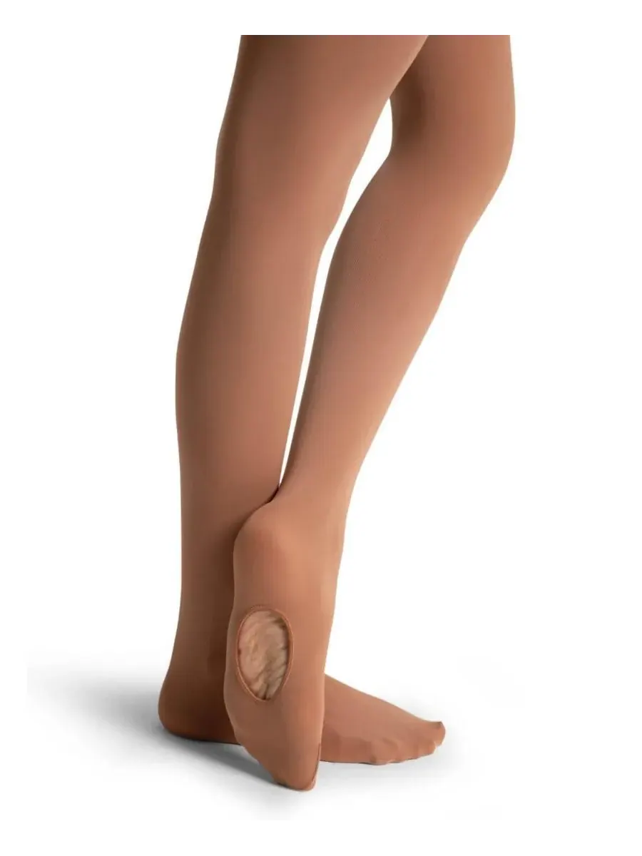 Женские обтягивающие колготки и чулки Capezio — изображение 3 из 5, бежевый