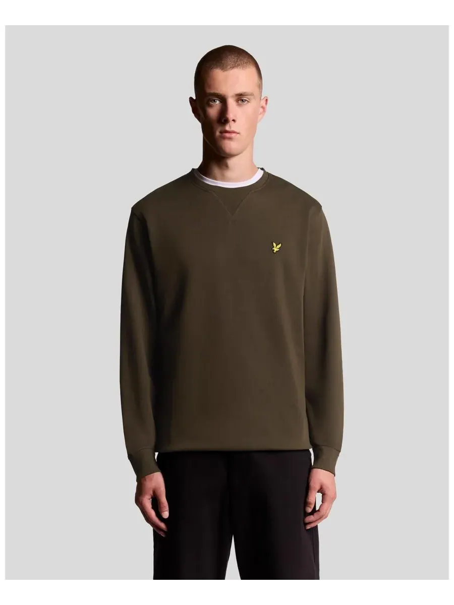 Мужские толстовки с круглым вырезом Lyle & Scott — зеленый