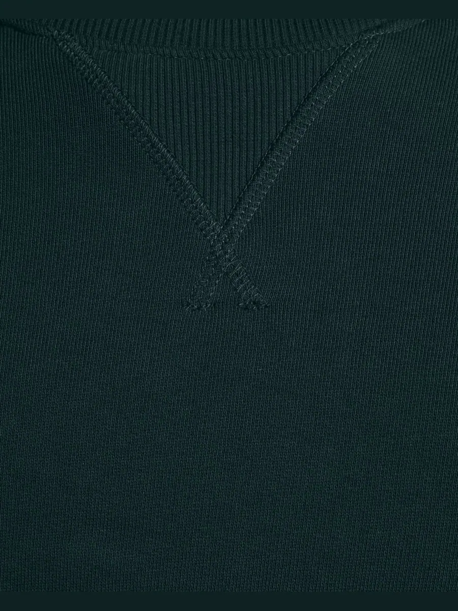 Мужские толстовки с круглым вырезом Lyle & Scott — изображение 6 из 8, темный зеленый