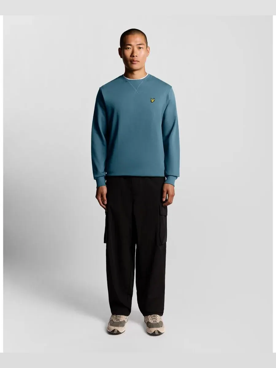 Мужские толстовки с круглым вырезом Lyle & Scott, Deep Water — изображение 2 из 8