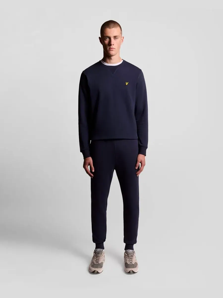 Мужские толстовки с круглым вырезом Lyle & Scott — изображение 3 из 8, темно-синий