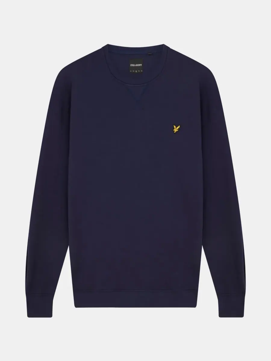 Мужские толстовки с круглым вырезом Lyle & Scott — изображение 6 из 8, темно-синий