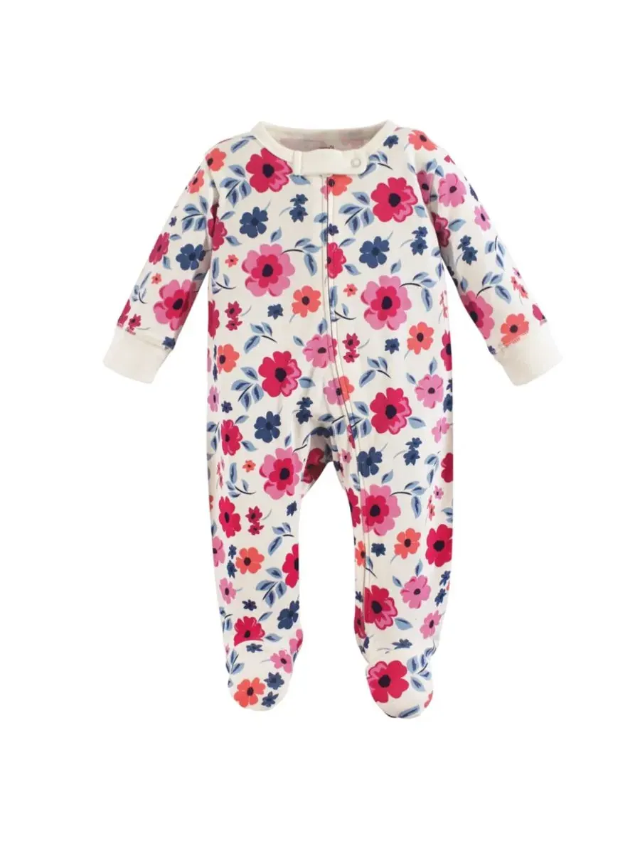 Комплект из 3 боди-комбинезонов Natural Cotton Sleep and Play Garden Floral Touched by Nature — изображение 2 из 4