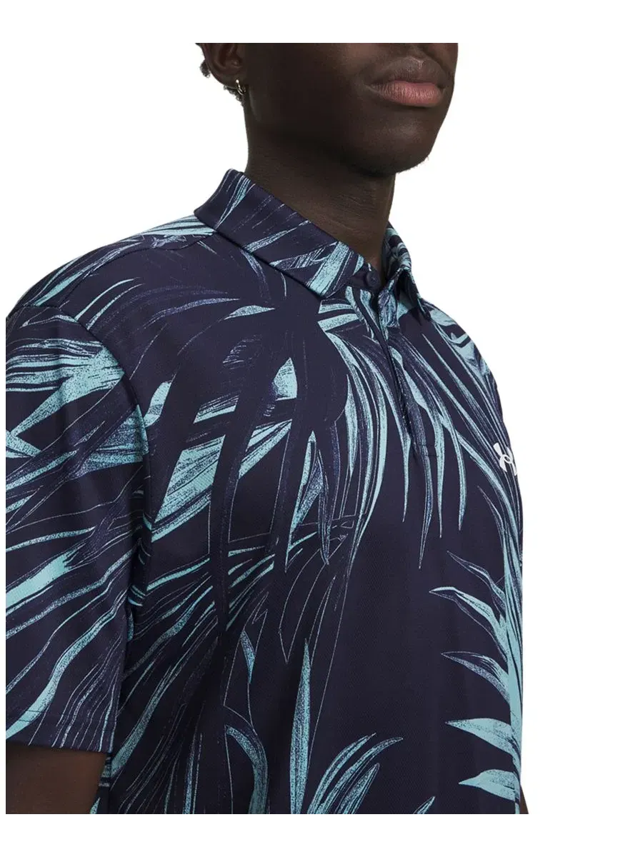 Мужская рубашка поло стандартного кроя Under Armour, Midnight - 412 — изображение 3 из 3