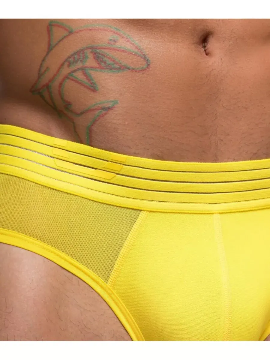 Men's Nights Weeknd Package Brief Rounderbum — изображение 4 из 4, желтый